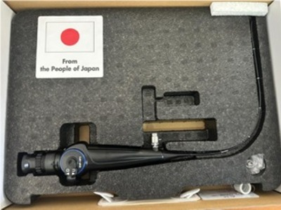 チュニジア向け「内視鏡等医療機器」を納品